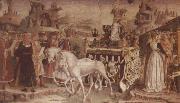 Francesco del Cossa The Triumph of Minerva March,From the Room of the Months china oil painting reproduction